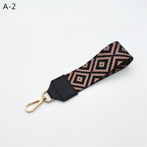 LLavero de pulsera de poliéster de lona para mujeres y hombres, correa de cordón de muñeca de 5CM de ancho para mujeres y hombres, llaves de coche, insignias de identificación, billetera para tarjetas - Product Image 5