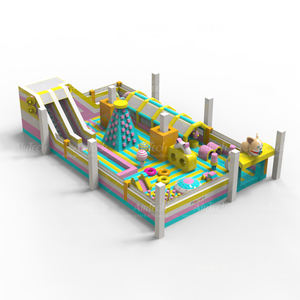 Disesuaikan dalam ruangan tiup anak-anak bouncing taman bermain anjing hewan taman hiburan tiup untuk anak-anak dijual - Product Image 3