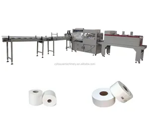 Eenvoudige Bediening Jumbo Roll Tissuepapier Verpakkingsmachine