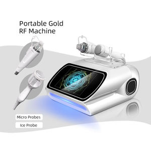 Appareil professionnel de microneedling fractionné par radiofréquence avec aspiration pour le lifting du visage et l'élimination des vergetures corporelles, avec marteau froid - Product Image 1