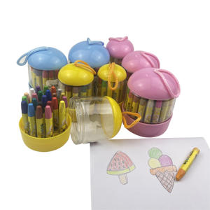 Crayons de cire classiques pour dessin artistique et graffiti, cadeaux de papeterie personnalisés, crayons lavables non toxiques - Product Image 3