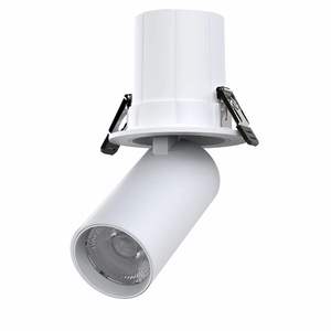 Projecteur encastré orientable et extensible AC220V, cylindre en aluminium, projecteur rétractable, 10W 12W, projecteurs LED encastrés réglables - Product Image 1