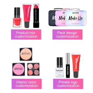 Set Completo di Trucchi di Lusso, Kit Cosmetico Personalizzabile per <span class=keywords><strong>Donne</strong></span> - Product Image 6