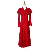 Robes décontractées en polyester coupe trapèze ajustée, couleurs abricot, rose, rouge, noir, bleu, plusieurs tailles, fournisseur OEM ODM en gros