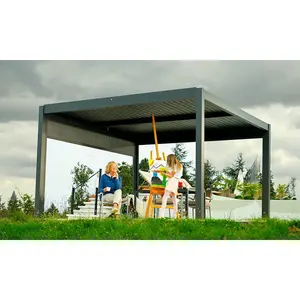 Nhôm Cơ Giới carport gazebo bioclimatic vườn xe đậu xe pergola