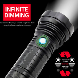 360 Light Super Bright Linterna Taschenlampe <strong>Torch</strong> <strong>Projector</strong> <strong>Powerful</strong> Led Flashlight With Rechargeable Battery - Product Image 4