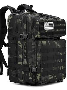 Mochila táctica de 45L, mochila duradera personalizable de gran capacidad para senderismo, Camping, caza, venta al por mayor disponible - Product Image 4