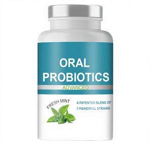 תערובת פרוביוטיקה אוראלית, 60 טבליות לעיסה, 7 זנים, 6 מיליארד CFU, תוסף פרוביוטיקה, מנטה רעננה, בריאות השיניים והפה, למבוגרים, לעיכול - Product Image 5