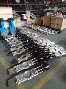 Các nhà sản xuất thép không gỉ O cổng đi qua ống dẫn dao Van cổng - Product Image 3