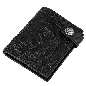 Vendita calda commercio portafoglio uomo in pelle demone teschio morto dio Punk <span class=keywords><strong>Rock</strong></span> catena a catena a catena - Product Image 6