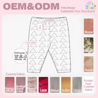 Leggings unisexes pour bébé, pantalons extensibles à imprimé triangle noir, bas en coton doux pour tout-petits, pantalons décontractés pour garçons et filles