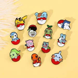 Pin enamel kartun kualitas tinggi pin kerah peri lucu lencana enamel lembut