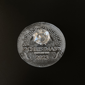 Wholesale Acrylic Food Grade Biscuit <strong>Cookie</strong> Embossed <strong>Stamp</strong> Acrylic Handle Christmas <strong>Cookie</strong> <strong>Stamp</strong> - Product Image 4
