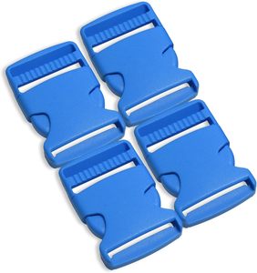 Pcs Plastic Buckles Inch Buckles For <b>Straps</b> Mm Side Release Ideal For <b>Straps</b> Pet Collars <b>Webbing</b> Backpack - Product Image 1