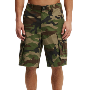 Best Selling Custom <b>Men</b> <b>Camo</b> <b>Cargo</b> Shorts Multi Pocket Camouflage Wide Leg Casual Short Pants - Product Image 2