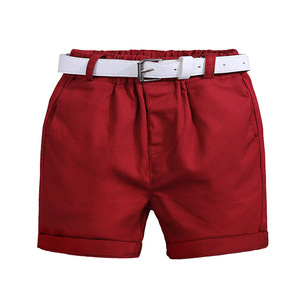 Nouvelle collection été 2026 : Ensemble décontracté chemise imprimée et short en coton pour garçons, style européen et américain - Product Image 5