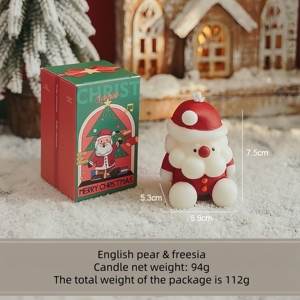 Bougies parfumées sans fumée de Noël au parfum durable pour souvenir fait à la main et plein d'arômes parfumés et atmosphériques - Product Image 5