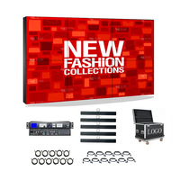 Écran d'affichage publicitaire LED extérieur étanche CMX Custom P6 P8 P10, pleine couleur, haute luminosité, tailles de panneaux personnalisables