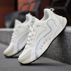 Nuevos Zapatos Deportivos Casuales para Hombre, de Color en Contraste, Versátiles, con Suela Suave, de Corte Bajo, Cómodos, Transpirables, para Viajes, Correr y Actividades al Aire Libre - Product Image 3