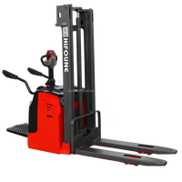 1.5 tonnes 2 tonnes 3 tonnes chariot élévateur électrique Walkie Stacker 24V gerbeur de palettes électrique
