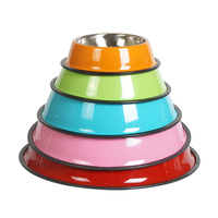 Bán Sỉ Dog Bowls Chống Trượt Thiết Kế Thép Không Gỉ Pet Feeder Thức Ăn Cho Chó Ăn Dispenser Bát