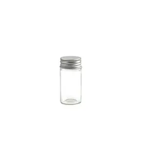 Алюминиевая крышка уплотнения стеклянная трубка 30 мл стеклянная бутылка маленькие Упаковочные бутылки