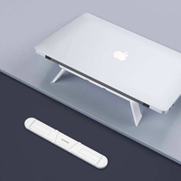 Nouveau support portable pour ordinateur portable en métal réglable en hauteur, support rotatif à 360 degrés pour la maison et le bureau