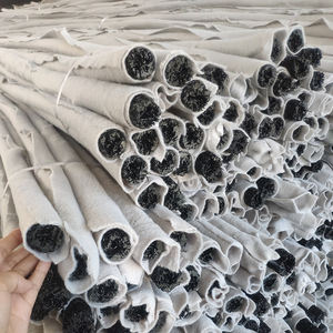 Tunnel vert de la marque Shengfeng, tuyau de drainage souterrain en polypropylène PP, tuyau aveugle perméable, support interne filamentaire désordonné - Product Image 5