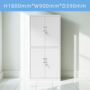Armadietto da ufficio in metallo moderno, 4-porta File di stoccaggio armadio con scaffali per l'home Office di stoccaggio dei documenti - Product Image 2