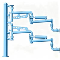 Bras de chargement à récupération de vapeur fermée pour hydrocarbures liquides, ammoniac liquide, et manutention de produits chimiques dangereux