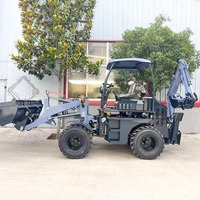 Chargeuse-pelleteuse diesel, tracteur, nouvelle chargeuse-pelleteuse, mini-chargeuse-pelleteuse 4x4, chargeuse-pelleteuse