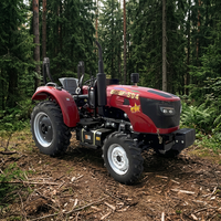 Spedizione Gratuita Trattore Agricolo TY 50HP 4WD con Caricatore Frontale, Motore Weichai, Alta Produttività, Prodotto in Cina
