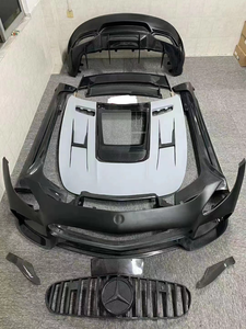 Pare-chocs de voiture de style LD de haute qualité Runde pour mercedes-benz <span class=keywords><strong>AMG</strong></span> <span class=keywords><strong>GT</strong></span> <span class=keywords><strong>43</strong></span> 50 53 GT63S mise à niveau du kit de carrosserie LD lèvre avant aileron de lèvre arrière - Product Image 6