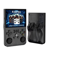 Console de jeu vidéo portable rétro R36s PRO Système Linux Écran IPS de 3.5 pouces Lecteur vidéo de poche portable Lecteur de jeu 64 Go 128 Go