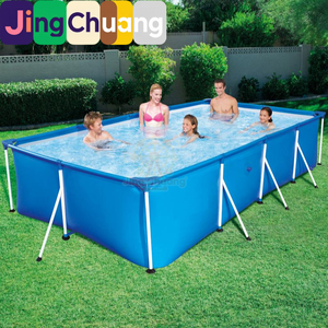 <span class=keywords><strong>Piscine</strong></span> gonflable carrée surélevée <span class=keywords><strong>pour</strong></span> adultes et enfants, avec structure tubulaire, épaissie, type bassin à poissons - Product Image 2