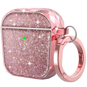 Offre Spéciale housse de protection brillante pour écouteurs, nouveau TPU pailleté électroplaqué antichoc pour <span class=keywords><strong>Airpods</strong></span> <span class=keywords><strong>2</strong></span> - Product Image 1