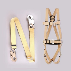 เข็มขัดนิรภัยแบบเต็มตัวพร้อมสายรัดป้องกันการตกพร้อมหัวเข็มขัด - Product Image 3