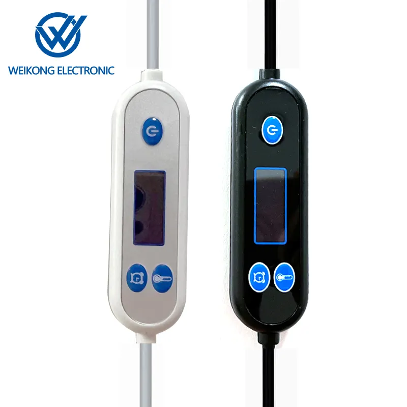 Controller per schermo digitale personalizzato a 3 livelli con massaggio riscaldante e funzione timer da USB a cavo DC
