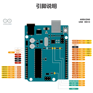 Ban đầu Arduino vi điều khiển C ngôn ngữ lập trình học tập Bo mạch chủ bảng phát triển Arduino <span class=keywords><strong>Uno</strong></span> <span class=keywords><strong>R3</strong></span> - Product Image 4