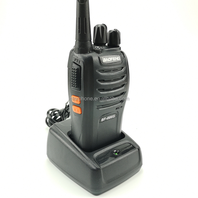 BaoFeng BF-666S Walkie Talkie Professional CB Radio 5W UHF 400-470MHZ 16CH Ham Radio Two Way Radio Baofeng 666S Transceiver