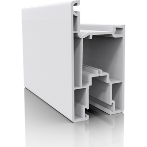 60 #-88 # Upvc Windows Frame <span class=keywords><strong>Pvc</strong></span> et Profils Frame Windows avec <span class=keywords><strong>Moustiquaire</strong></span> Mullion Window Extrusion Profile - Product Image 2