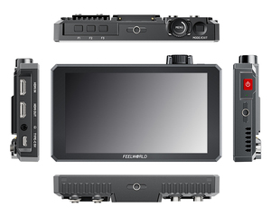 Feelworld Màn hình cảm ứng Sc6 6inch1500nits 1920*1080 1000:1 Độ tương phản HDMI/<span class=keywords><strong>SDI</strong></span> độ sáng cao trên bo mạch màn hình trường nhôm - Product Image 6