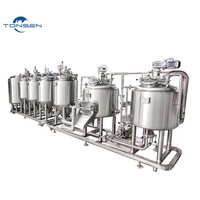 Fermenteur conique compact 100L en acier inoxydable Système de brasserie domestique
