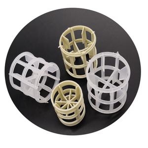 Anneaux Pall en PP pour dégazeur et transfert <span class=keywords><strong>de</strong></span> masse, garnissage <span class=keywords><strong>de</strong></span> colonne en plastique, 16mm 25mm 38mm 50mm 76mm 100mm - Product Image 4