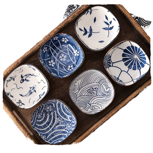 Petite assiette en céramique japonaise par Jiugongge <span class=keywords><strong>pour</strong></span> sauce <span class=keywords><strong>soja</strong></span> <span class=keywords><strong>Sushi</strong></span> Assaisonnement Snacks Vaisselle Article ménager transfrontalier - Product Image 1