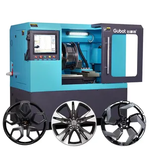 Manufacturer Automatic Car Wheel CNC Lathe Machine Rim Polishing Repair Machine