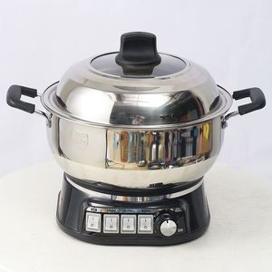 Electric Steamer 3 Tier Stainless Steel Multi Function Cooking Pot With Lid And Base For Steaming And Heating Food - Product Image 3