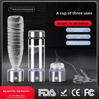 Générateur d'eau hydrogénée rechargeable pour tasse froide, générateur d'hydrogène portable, bouteille d'eau électrique avec technologie SPE PEM