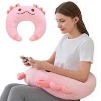 Coussin de lecture et de crochetage en peluche pour ordinateur portable, accessoire de jeu mignon, coussin de soutien doux pour les bras pour tablette/iPad