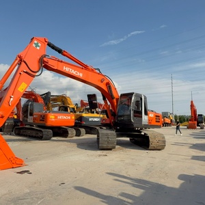 Excavatrice sur chenilles longues Hitachi ZX210 d'occasion, fabriquée au Japon, 21 tonnes, avec certifications CE et EPA, en stock, prête pour la livraison mondiale - Product Image 4